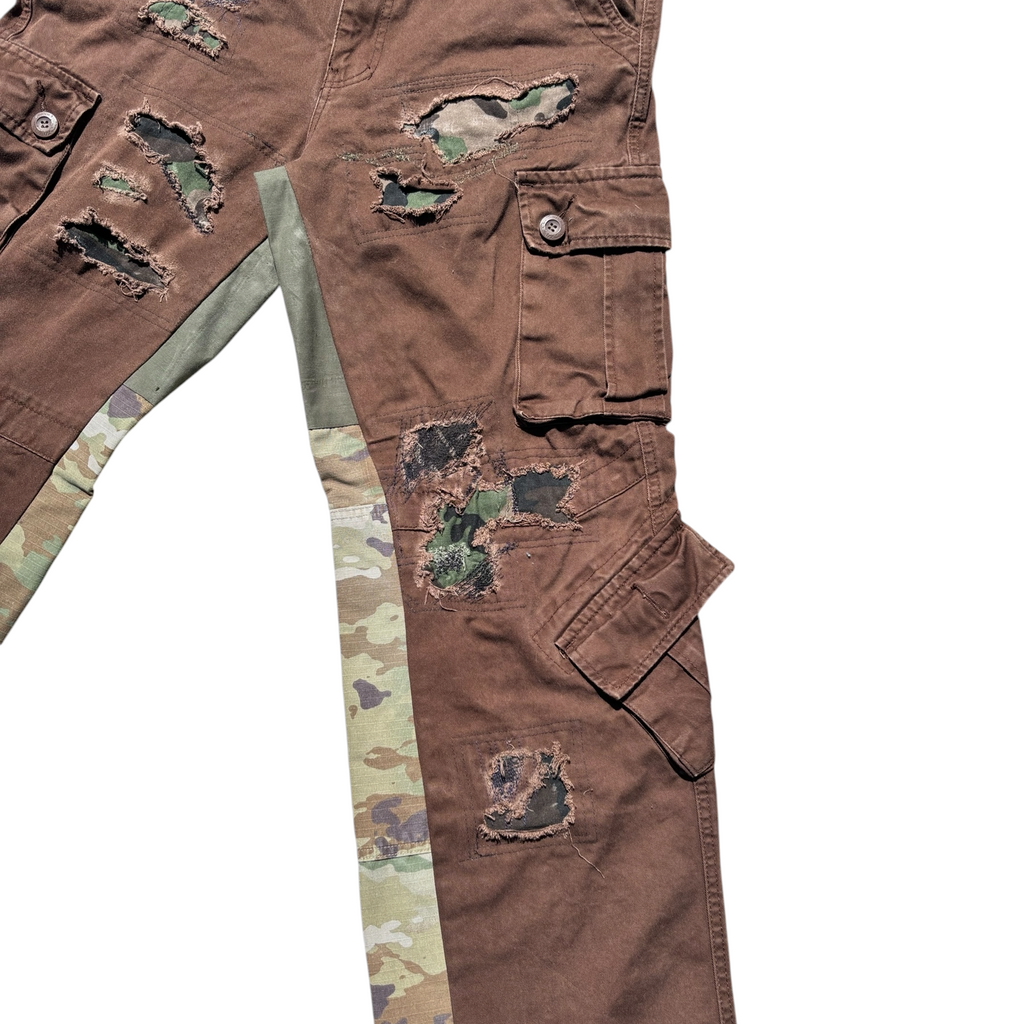 REPAIRED CARGO WORK PANT