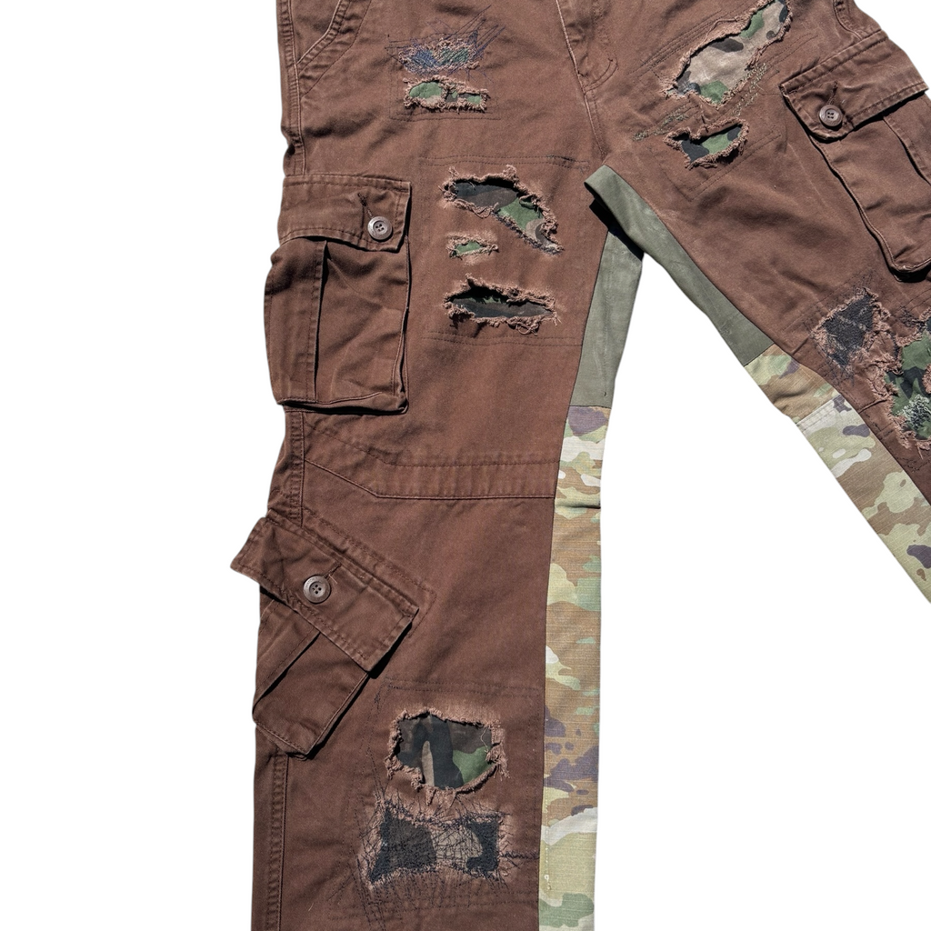REPAIRED CARGO WORK PANT