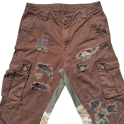 REPAIRED CARGO WORK PANT